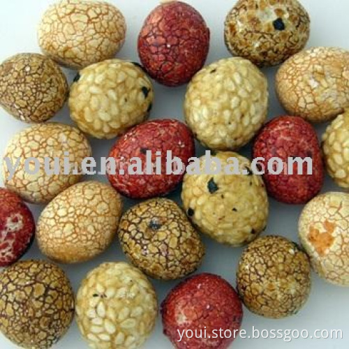 Mixed soy sauce coated peanut crackers